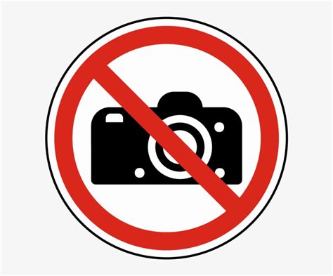 No Photography Sign Png - No Photography Allowed Signs Transparent PNG - 600x600 - Free Download ...