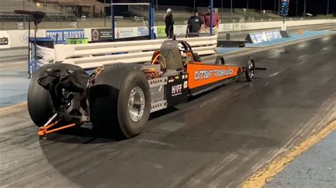 Steve Huff's all-electric dragster sets the speed record for 1/4 mile