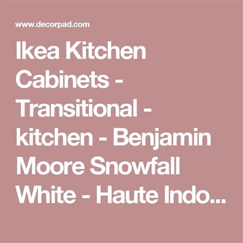 the words ikea kitchen cabinets - transitional kitchen james michael howard on pink background