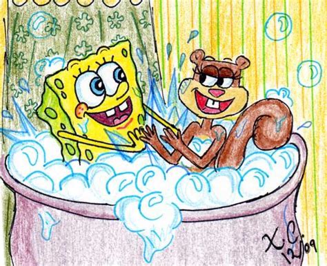 spongebob and sandy - Spongebob Squarepants Fan Art (36783111) - Fanpop