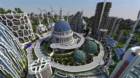 Climate Hope City – Minecraft Building Inc