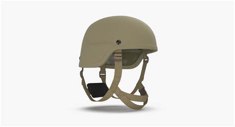 Kevlar helmet tan 3D model - TurboSquid 1294272