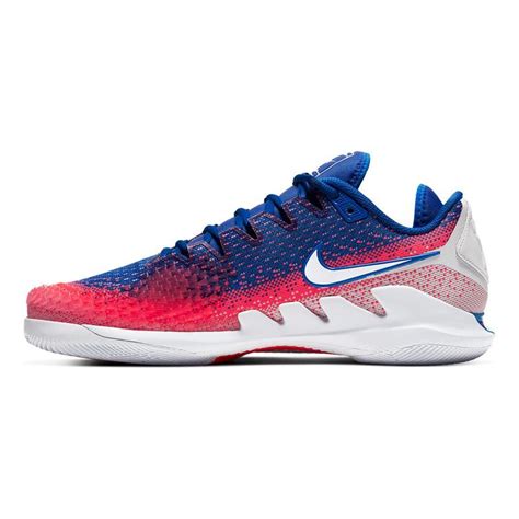 Nike Court Air Zoom Vapor X Knit - White/Game Royal/Flash | Midwest Sports