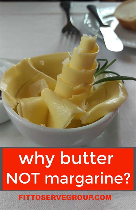 Why You Should Always Choose Butter Not Margarine · Fittoserve Group