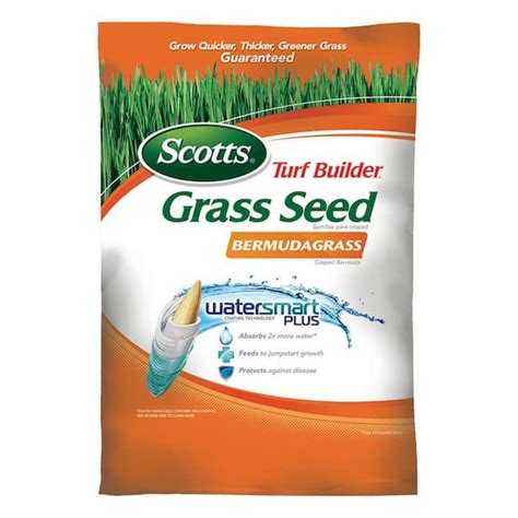 Scotts 15 lb. Turf Builder Bermuda-Grass Seed 18357 - The Home Depot