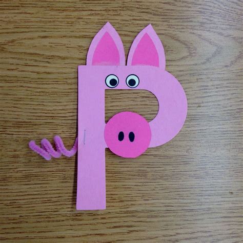 Pin by Brickeysara on School | Letter a crafts, Preschool letter crafts, Letter p crafts