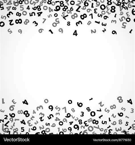 Abstract math number background Royalty Free Vector Image