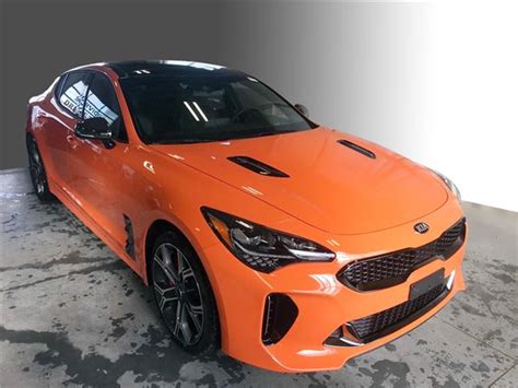 2021 Kia Stinger GT Limited - Neon Orange at $317 b/w for sale in Stratford - Hudson’s Stratford Kia