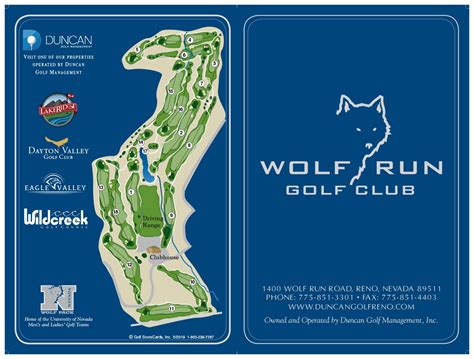 Scorecard - Wolf Run Golf Club