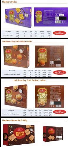 Haldiram Sweets Gift Pack at best price in Gurgaon by Mishra And Sons | ID: 27186231412