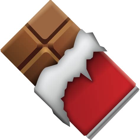 Download Chocolate Bar Emoji Icon | Emoji Island