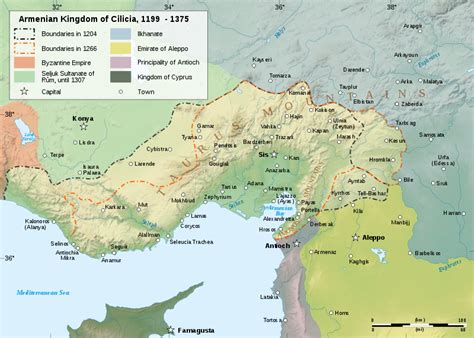 Medieval Armenia and Its Neighbours Maps - Armenian-History.com