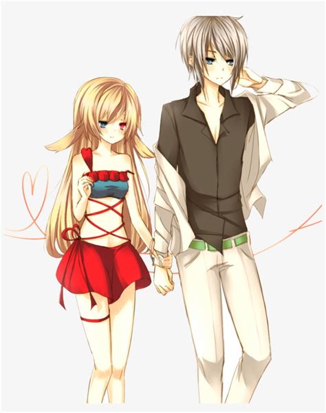 Anime Couples Holding Hands And Walking PNG Image | Transparent PNG Free Download on SeekPNG