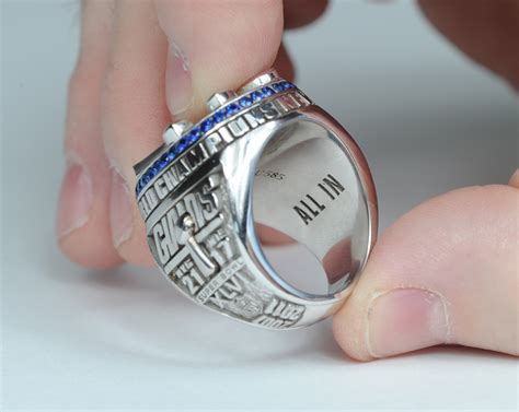 New York Giants Super Bowl XLVI Ring Unveiled - Big Blue View