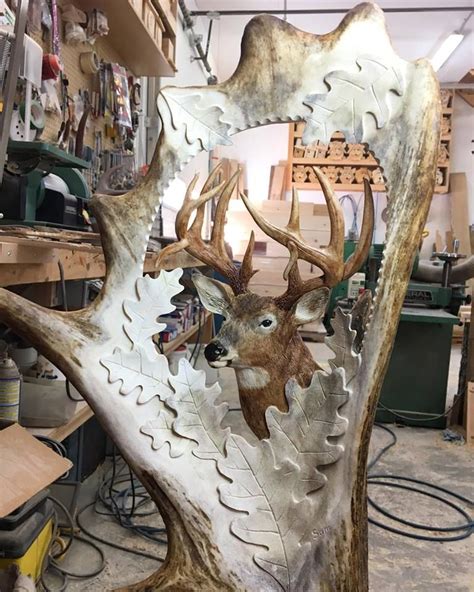 Pin by larry iles on moose antler carvins | Antler art, Antler crafts ...