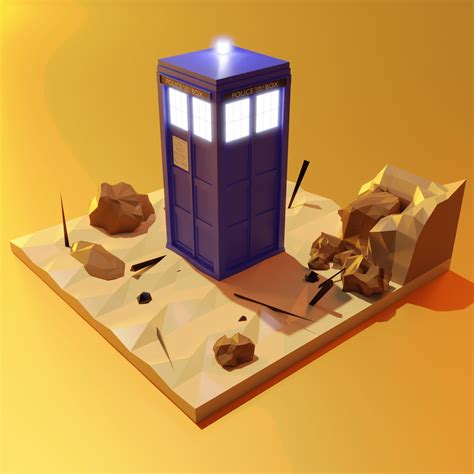 TARDIS from Doctor Who - Finished Projects - Blender Artists Community