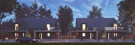 Vray Night Scene Rendering Modern House Ar... 3D Model MAX OBJ 3DS FBX C4D DWG - CGTrader.com