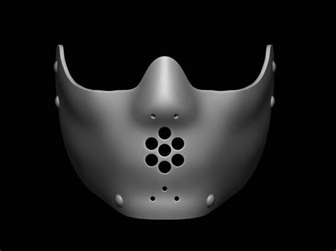 Hannibal Lecter Mask 3d digital download 3D model 3D printable | CGTrader