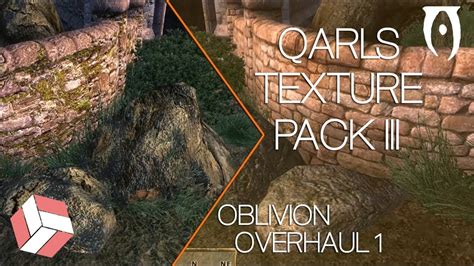 Oblivion - 2018 Graphic Overhaul & Remastered Textures Tutorial; Qarls Texture Pack 3 (Mods ...