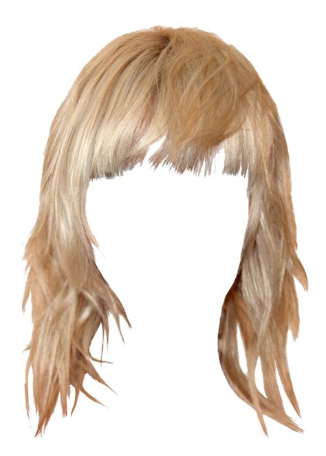 Blonde Hair Transparent Images PNG - PNG Mart