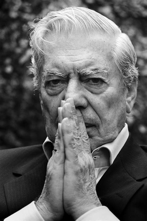 Mario Vargas Llosa (1936), Peruvian writer, politician, journalist, essayist, college professor ...