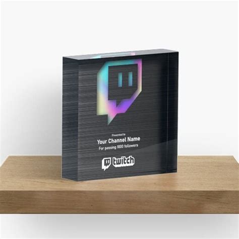 Custom Twitch Streamer Awards Could Be Used for Your Twitch - Etsy