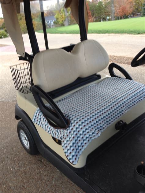 Yamaha Golf Cart Rear Seat Covers - Velcromag