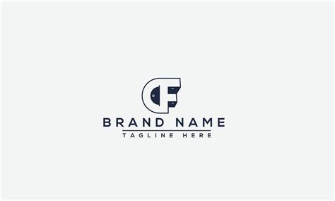 CF Logo Design Template Vector Graphic Branding Element. 10813749 Vector Art at Vecteezy