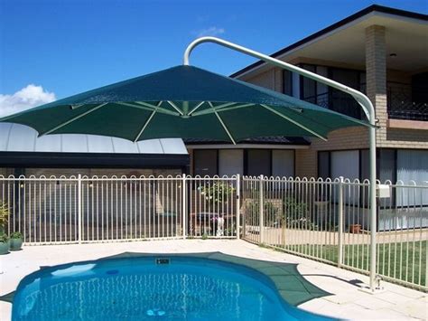 Umbrella swimming pool sun protection ideas modern patio design | Pool ...