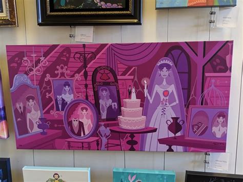 Shag Haunted Mansion painting 1, Downtown Disney, Disneyla… | Flickr