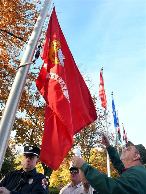 Gallery: United States Marine Corps 241st birthday flag raising ...