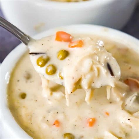 Creamy Turkey Soup with Rice - THIS IS NOT DIET FOOD