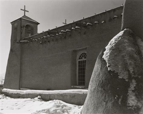 Ranchos de Taos Church, Ranchos de Taos, New Mexico, January 6, 1948 | Amon Carter Museum of ...