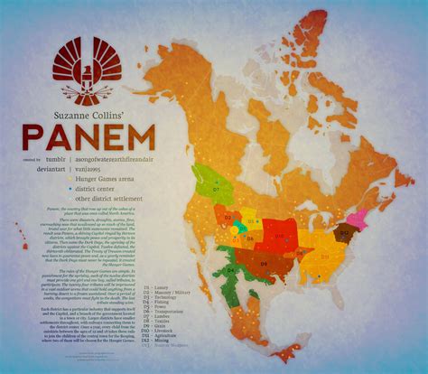 Panem Map | on the bookshelf. | Pinterest