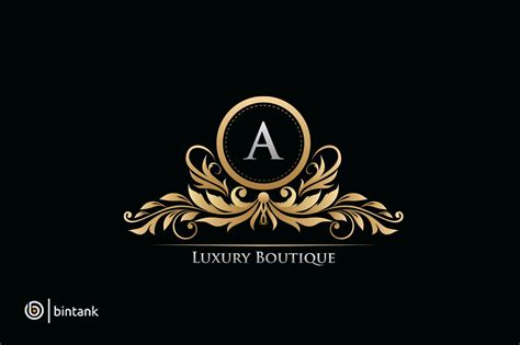 Gold Luxury Boutique Logo | Branding & Logo Templates ~ Creative Market