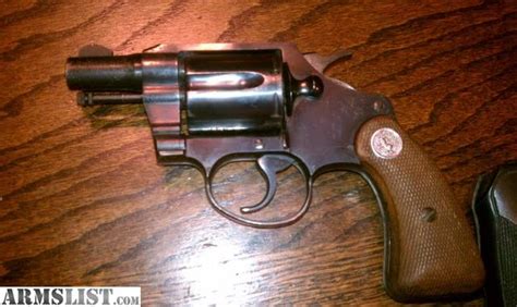 ARMSLIST - For Sale: 1955 Colt Detective Special .38 snub nose