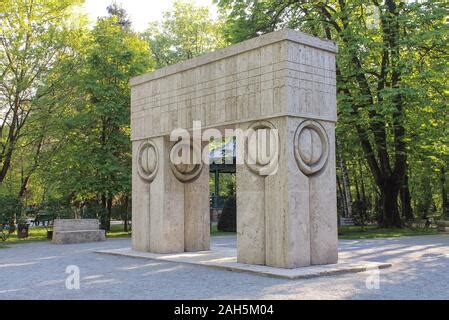 The Gate of the Kiss - Poarta Sarutului by romanian artist Constantin ...