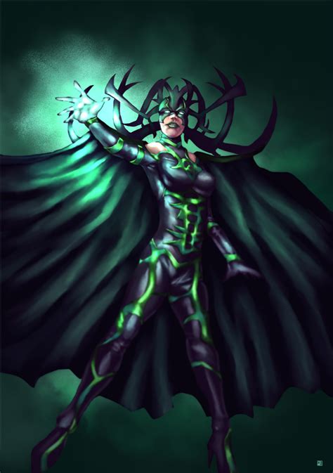 Hela by cric on DeviantArt