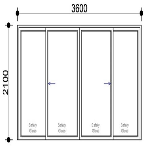 Sliding Doors SD3621-OXXO | Aluminium Sliding Doors And Windows | Sigmadoors