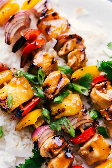 Teriyaki Chicken Skewers - Chelsea's Messy Apron