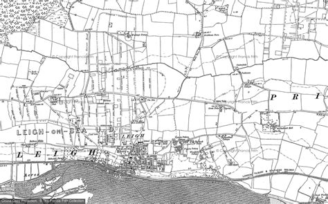 Old Maps of Leigh-on-Sea, Essex - Francis Frith