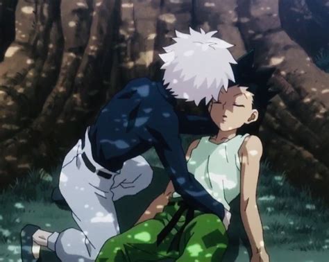 Which episode does killua kiss gon 2021