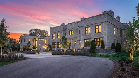 Massive and Modernized $10.5M Castle in Rural Wisconsin