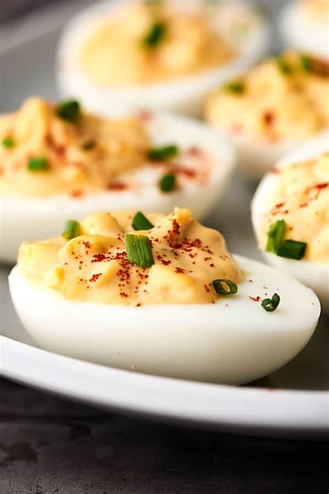 Easy Deviled Eggs Recipe - w/ Trick for Perfect Hard Boiled Eggs