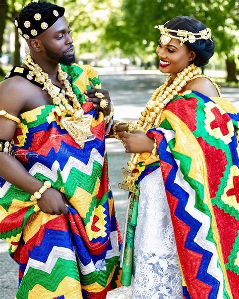 Ghanaian Kente Bridal Ideas For Traditional African Weddings| Mammypi | African fashion, Ankara ...