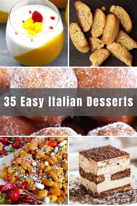 Easy Italian Desserts To Make