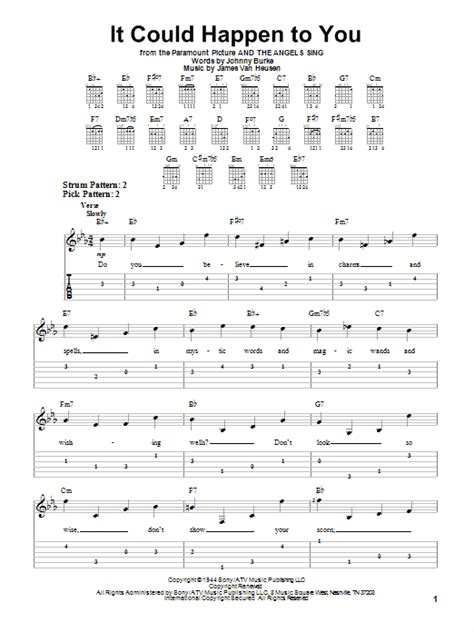 It Could Happen To You | Sheet Music Direct