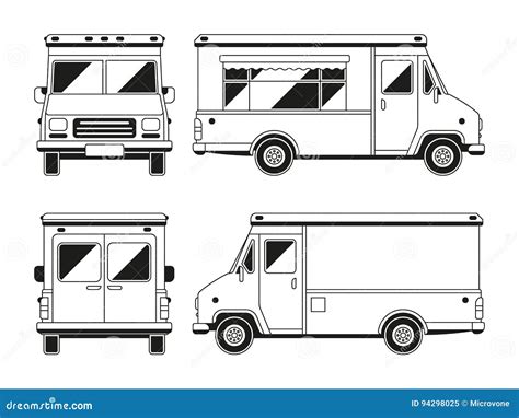 Food Truck Design Template Free