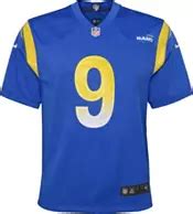 Nike Youth Los Angeles Rams Matthew Stafford #9 Royal Game Jersey ...