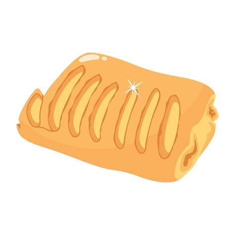 Cheese sandwich flat icon, customizable design 12453974 Vector Art at ...